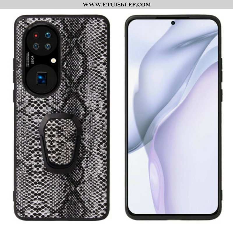 Etui do Huawei P50 Pro Uchwyt Na Pierścionek W Stylu Węża